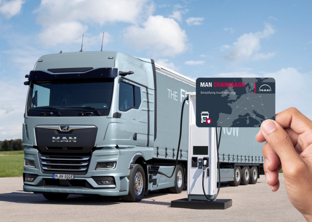MAN officially launches charging locator and payment service for all European customers