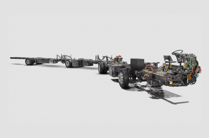 Volvo launches production of electric artic and bi-artic chassis in Brazil