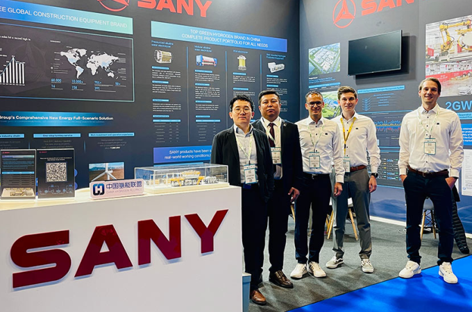 Sany and Putzmeister announce entry into European and African green hydrogen sector