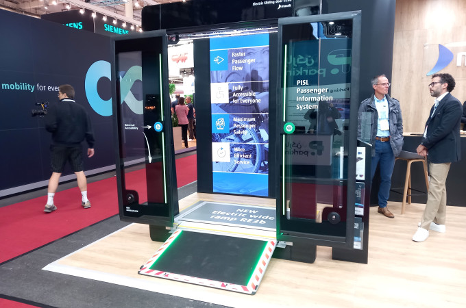 Masats launches wider electric/manual bus ramp for wheelchairs at UITP Summit 2025