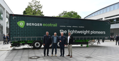 Berger launches lightweight curtainsider for metal coil transportation at Transport Logistic