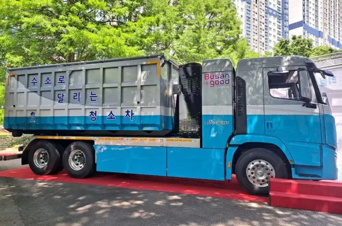 Hyundai agrees hydrogen fuel cell truck deal with city of Busan