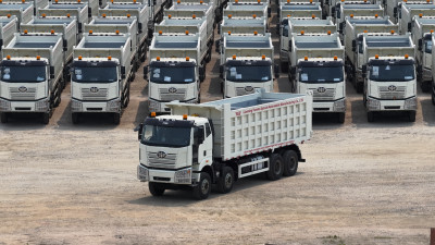 FAW Trucks ships 212 trucks to Guinea