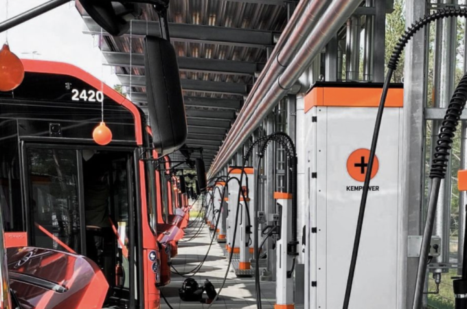 Kempower to electrify a bus depot in Perth