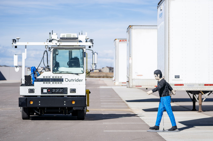 Outrider safety system for self-driving terminal tractors passes TÜV SÜD assessment