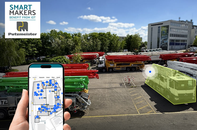 Putzmeister introduces IoT tracking into production process