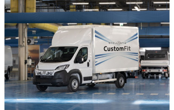 Stellantis begins series production of electric box van