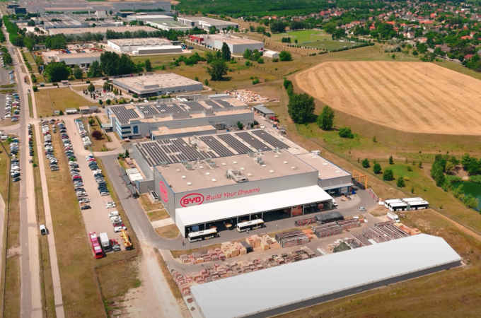BYD set to expand CV factory in Hungary