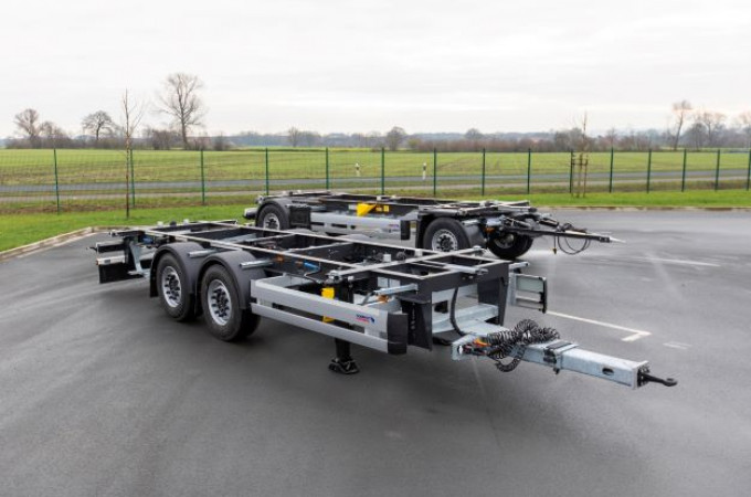 Schmitz Cargobull launches new swap body chassis options and swap container box