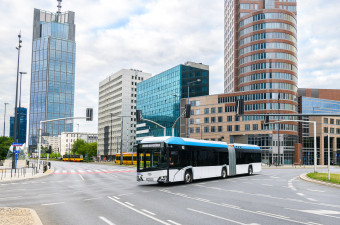 Solaris leads the European e-bus market in 2024 with 83% of its buses sold with alternative drivelines