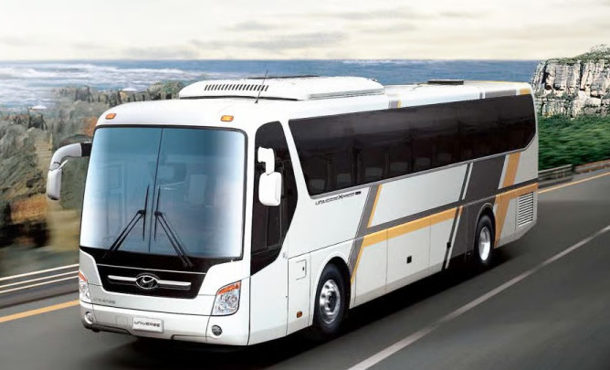 Hyundai unveils improved Universe hydrogen bus