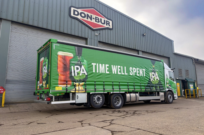 Don-Bur secures order for 60 new curtainsiders from Greene King