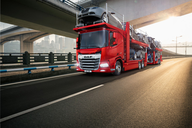 DAF launches ultra-low chassis for car transport applications