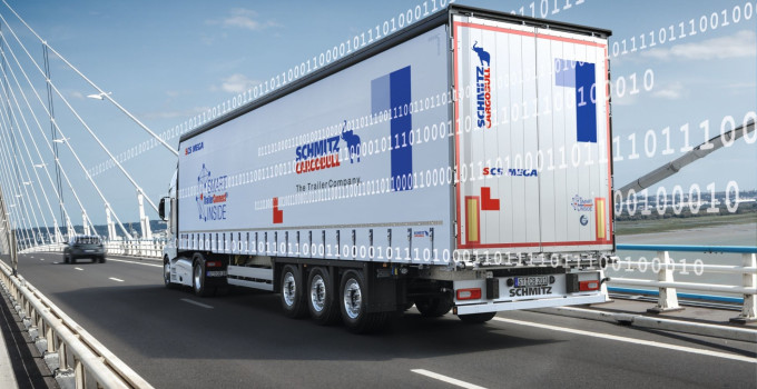 Goodyear tyre management now integrated in Schmitz trailer telematics