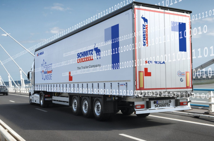 Goodyear tyre management now integrated in Schmitz trailer telematics