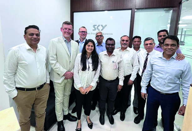Binder signs agreement with Sky Industries