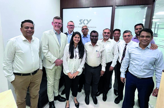 Binder signs agreement with Sky Industries
