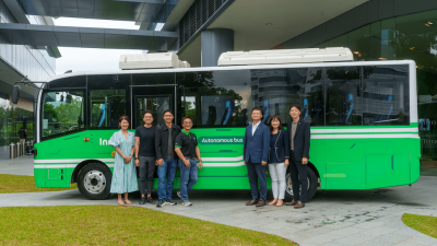 South Korea’s A2Z trials autonomous bus in Singapore