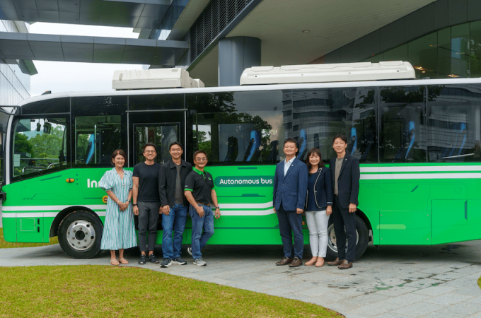South Korea’s A2Z trials autonomous bus in Singapore