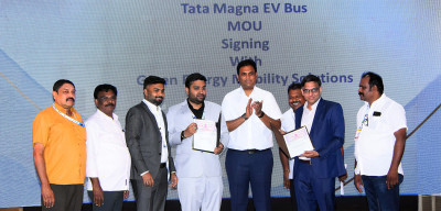 Tata Motors receives order for 100 Magna EV coaches from GEMS