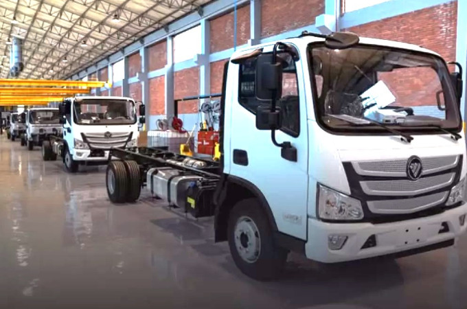 Foton plans to double assembly of trucks at Agrale plant in Brazil by 2026