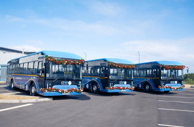 SWITCH Mobility delivers first 10 of 100 e-buses to Mauritius