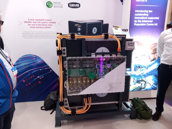 Cenex 2025: Intelligent Energy showcases 200-kW fuel cell system