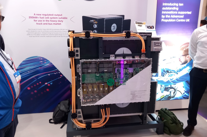 Cenex 2025: Intelligent Energy showcases 200-kW fuel cell system