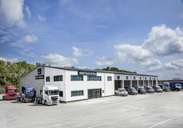 MAN opens two new dealership and service locations in England