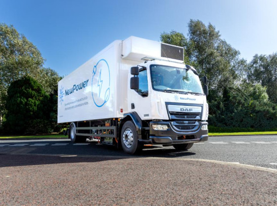 Wrightbus converts its first diesel truck to electric