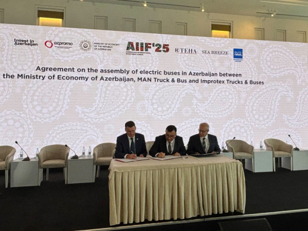 MAN to assemble knocked-down electric buses in Azerbaijan