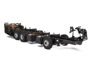 Volvo launches coach chassis based on BZR Electric
