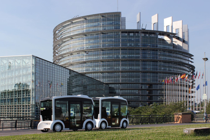 Lohr New Mobilities starts series production of electric Cristal shuttle buses