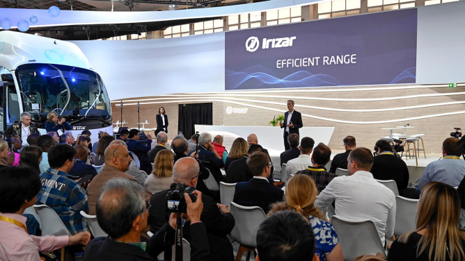 Irizar launches new-generation ie bus and all-electric i3 Normal Floor intercity at Busworld Europe 2025