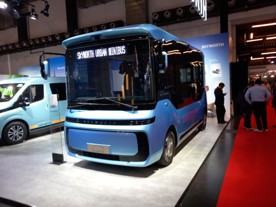 Busworld 2025: Skyworth presents electric buses and vans