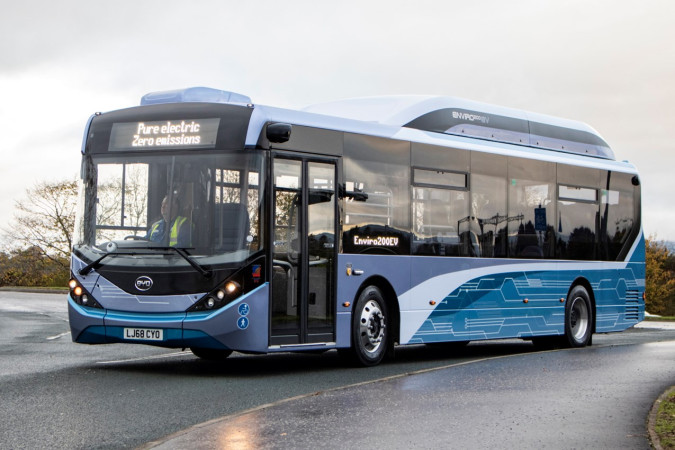 GBP62m for Scottish-built zero-emission buses