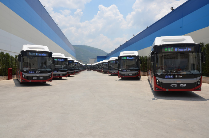 Baku upgrades bus fleet with 380 CNG-fuelled BMC buses
