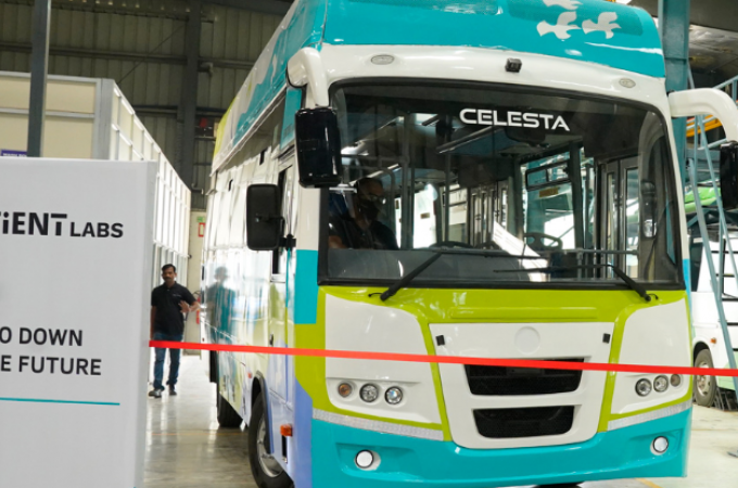 Sentient Labs showcases 'Make-in-India' hydrogen fuel cell bus