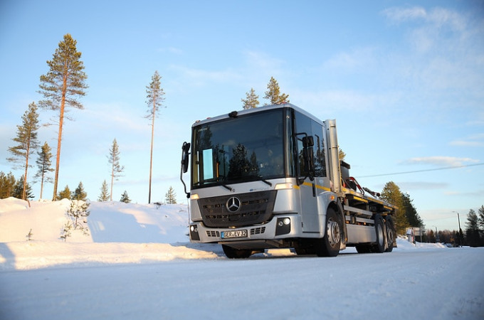 Mercedes-Benz eEconic undergoes final arctic endurance tests