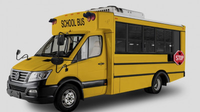 GreenPower launches electric Type A school bus