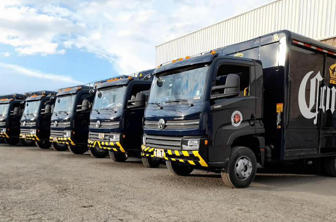 Volkswagen delivers the first Delivery trucks to Mexico